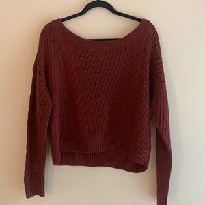 Garage maroon sweater